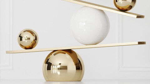 Balance Black Oblure and Brass Oblure