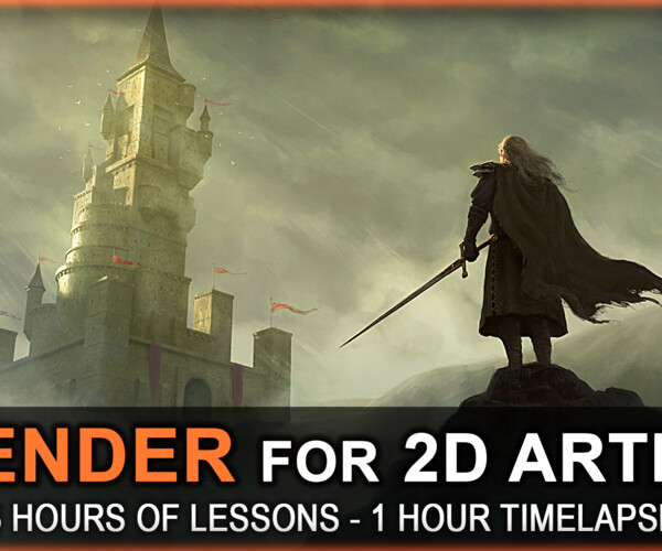 ArtStation Blender for 2D Artists Tutorials