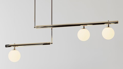 Satellite IV Sculpted Pendant by Paul Matter 2