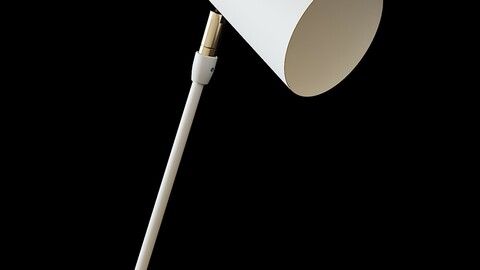 ANTHROPOLOGIE - Gold-Dipped Task Lamp