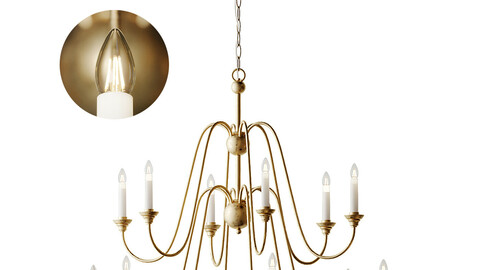 Casa Florentina Arielle Chandelier