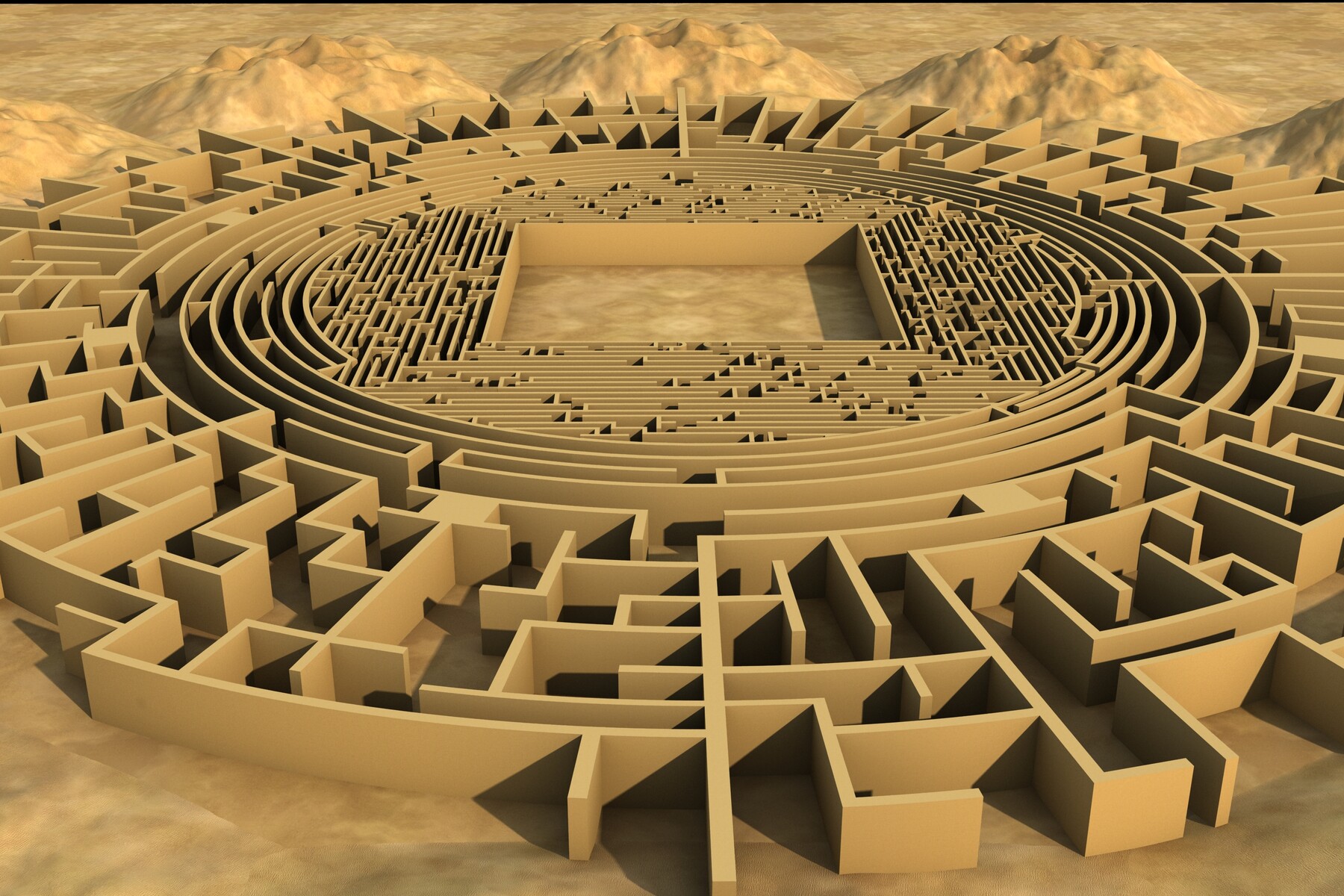ArtStation - Labyrinth - Maze Runner - 2Ds-3Ds