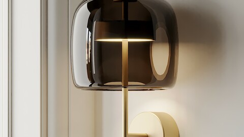 Vistosi JUBE AP Glass Wall Lamp