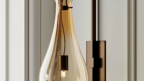 Veronese DROP Murano Glass Wall light