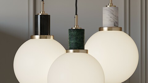 Globe Pendant Glass by Heal's