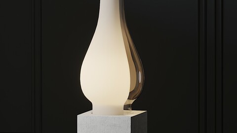 KARMAN Concrete AMARCORD Table Lamo BY MATTEO UGOLINI