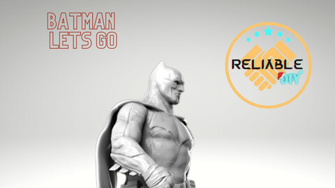 Batman Diorama - STL Digital Files - 3D Printable