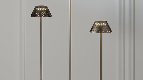 Platek Mesh Floor Lamp