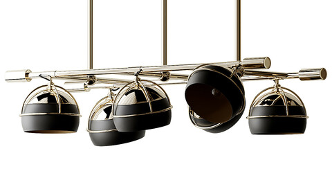 Black Widow II Suspension Lamp From Creativemary