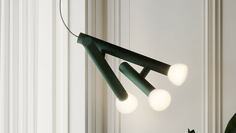 PARC 04 Pendant lamp from Lambert & Fils