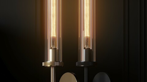 Lambeth Knurled Grand Wall Sconce