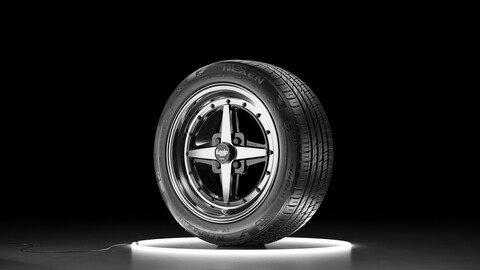 Wheel set NEXEN NFERA AU7 tire with WORK EQUIP 01 rim