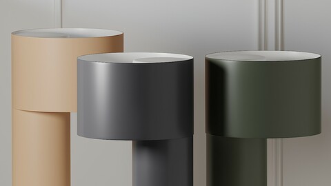Tangent Table Lamp by WOUD 3 Colors