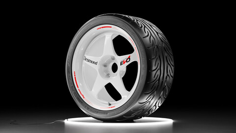 Wheel Set Yokohama NEOVA AD08R tire with Regamaster EVO II rim