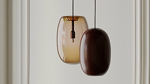 Pebble Pendant Elongated 4 Variants