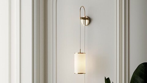 Lily Gold Wall Sconce