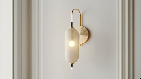 PIERCE Wall Sconce by Coil and Drift