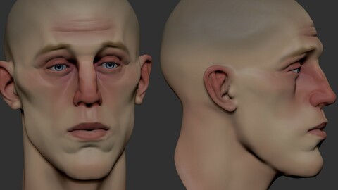 Rusian Stylized Head