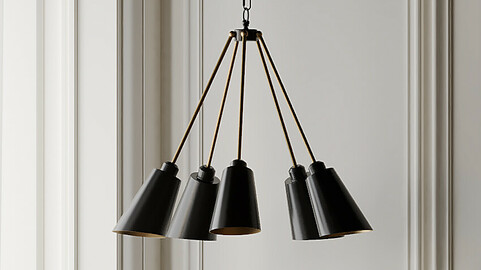 Valmonte 5-Light Sputnik Sphere Chandelier by Langley Street