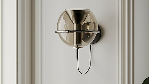 RAAK Globe Wall Lamps by Frank Ligtelijn