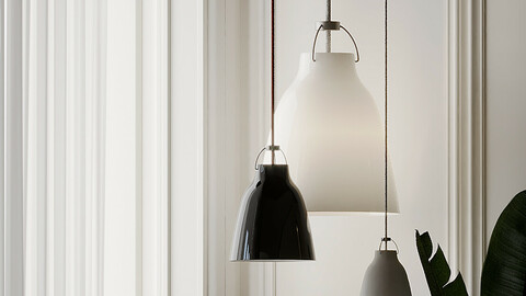 Caravaggio Pendant Light by Fritz Hansen