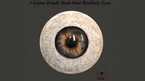 Real-time Realistic Eyes Pack01