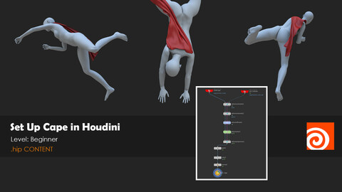 Set Up Cape in Houdini