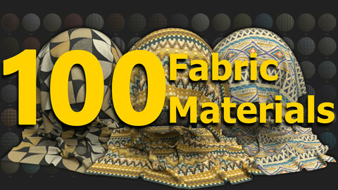 100 Fabric Materials - Substance