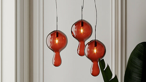 Globule Pendants by Moshe Bursuker