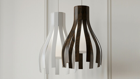 RIPADO CURVED PENDANT By Lightology Collection