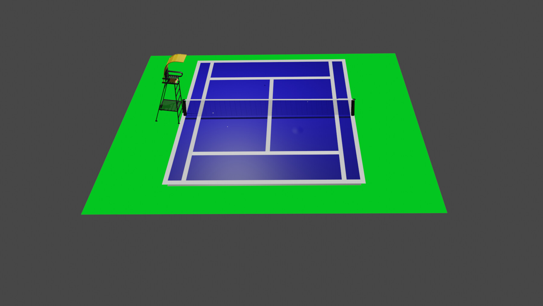 ArtStation tennis court Resources