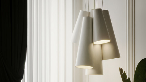 PINNACLE CLUSTER PENDANT By Dainolite