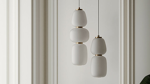 Soji 3-Light LED Mini Pendant By ET2 Lighting