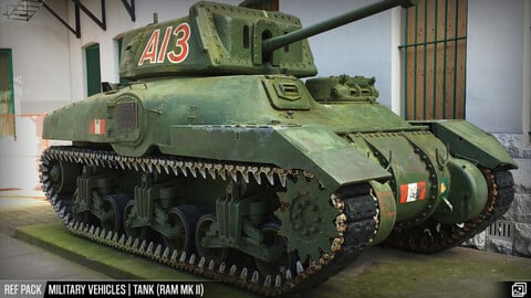Ref Pack | Military Vehicles | Tank (RAM MK II)