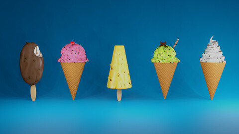Icecream flavours pack