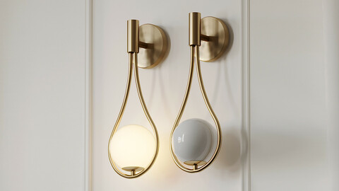 Metal Wall Sconce