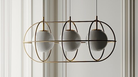 Eclipse Linear Suspension By Matteo Lighting