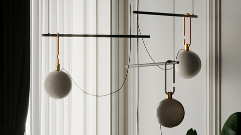 NH S3 Suspension Lamp By Neri & Hu