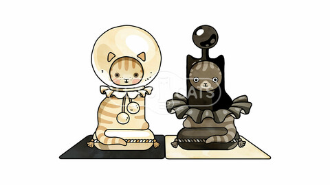 Pawns Cats