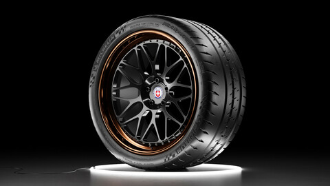 Wheel set Michelin Pilot Sport Cup 2 tire with HRE Calssic 300 rim