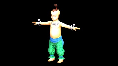 del - Taoist comprehension characters - boy 02 01