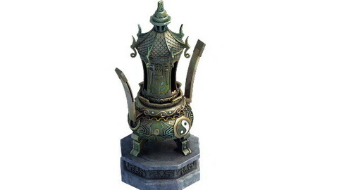 - incense burner stove large decorative stove 01