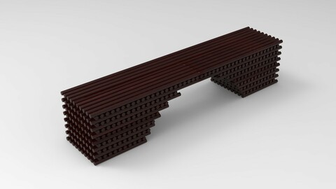 Bench Model with Line Tool