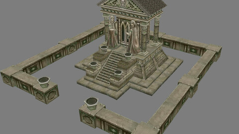 Game Model Arena - Ares temple 01