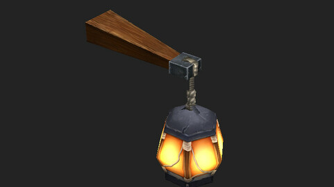 Game Model Arena - dwarf lantern 02 01