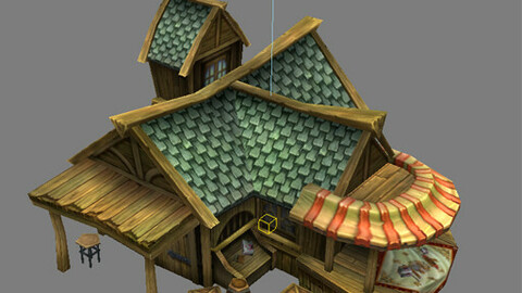 Game Model Arena - jewelry house 01