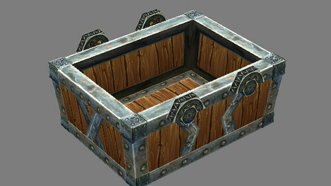 Game Model Arena - mine box (dwarf - large) 01