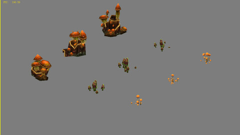 Game Model Arena - mushroom 01