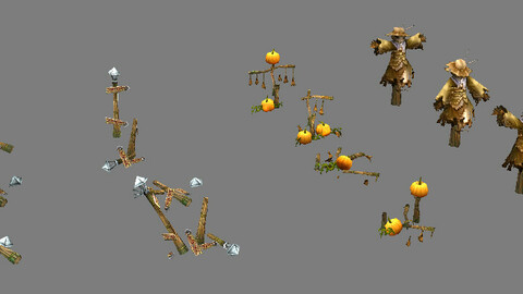 Game Model Arena - Scarecrow street 01