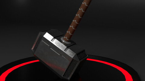 Thor's Hammer - Mjölnir with Animation